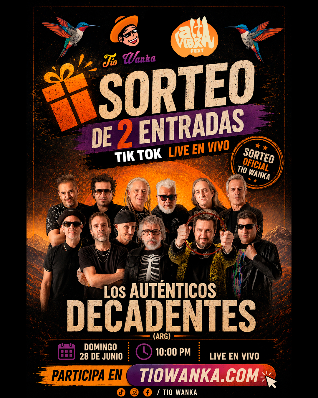 2 entradas ALTA VIBRA FEST